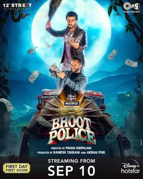 فیلم پلیس ارواح 2021 (Bhoot Police) پوستر