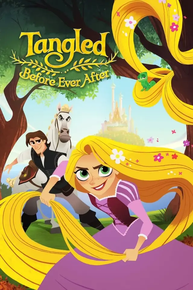 انیمیشن گیسوکمند: پیش از روزهای خوش زندگی (Tangled: Before Ever After) پوستر
