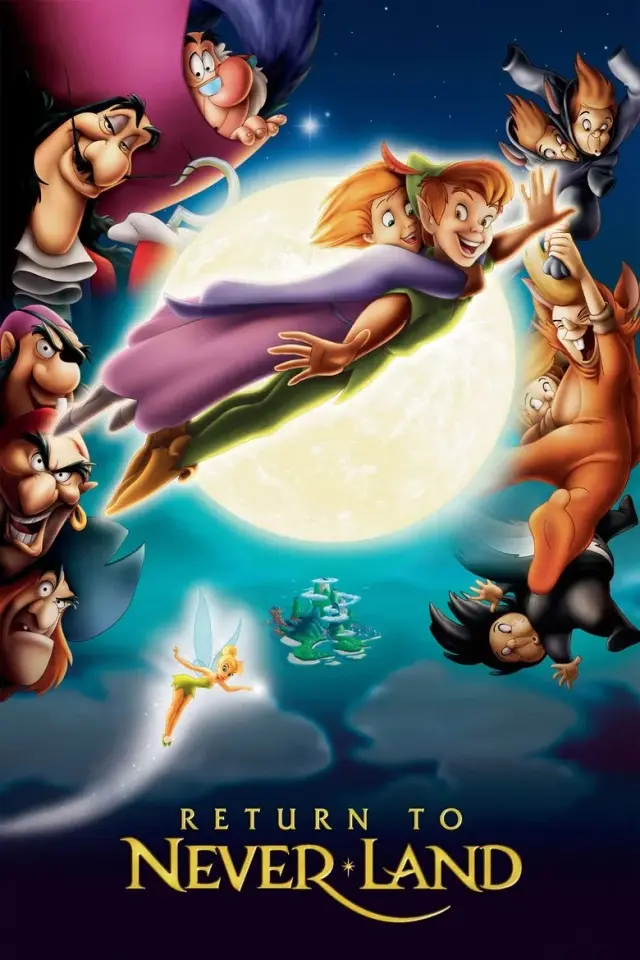 انیمیشن پیترپن در بازگشت به سرزمین رویایی (Return to Never Land) پوستر