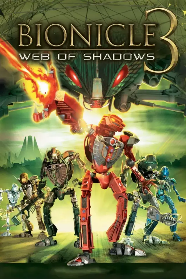 انیمیشن بیونیکل 3 (Bionicle 3: Web of Shadows) پوستر