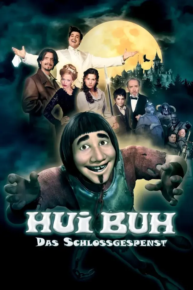 انیمیشن هویی با و قصر جادوگر (Hui Buh: Das Schlossgespenst) پوستر