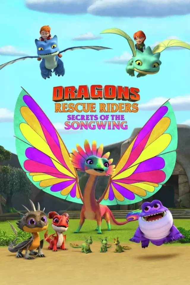 انیمیشن ناجیان اژدها سوار: راز موسیقی اژدر (Dragons: Rescue Riders: Secrets of the Songwing) پوستر