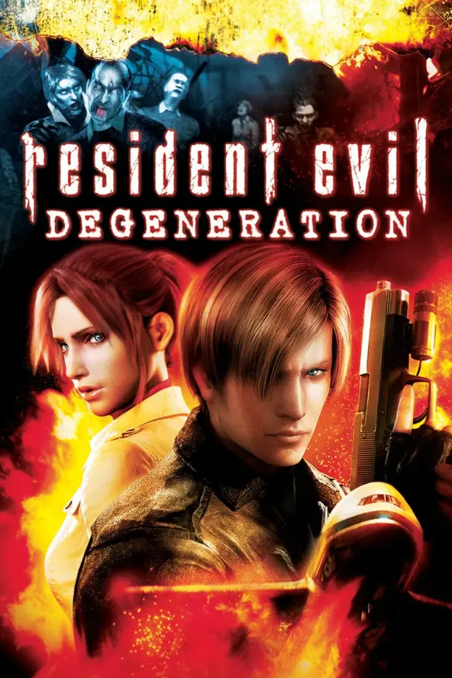 انیمیشن رزیدنت اویل: تباهی (Resident Evil: Degeneration) پوستر