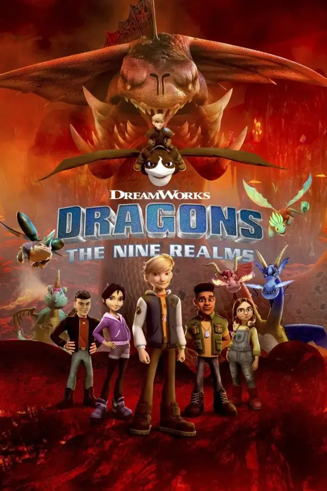 انیمیشن اژدهایان: نه قلمرو (Dragons: The Nine Realms) پوستر
