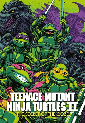 انیمیشن لاک پشت های نینجا: کشف راز اوز (Teenage Mutant Ninja Turtles II: The Secret of the Ooze) پوستر