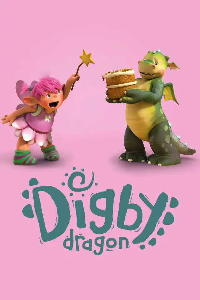 انیمیشن اژدها دیگبی (Digby Dragon) پوستر