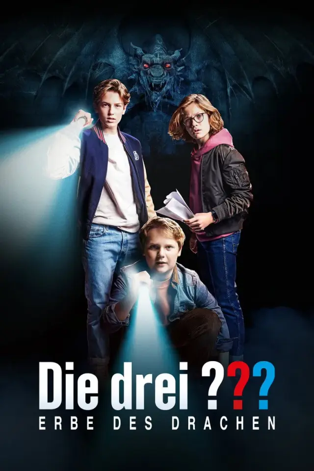 فیلم سه کارآگاه و میراث اژدها (Die drei??? - Erbe des Drachen) پوستر