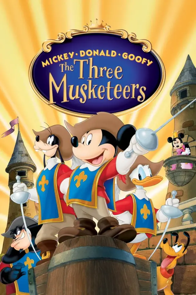 انیمیشن میکی، دونالد، گوفی: سه تفنگدار (Mickey, Donald, Goofy: The Three Musketeers) پوستر