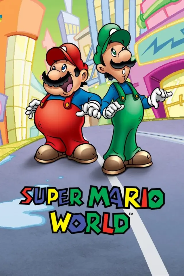 انیمیشن دنیای ماریو 1991 (Super Mario World) پوستر