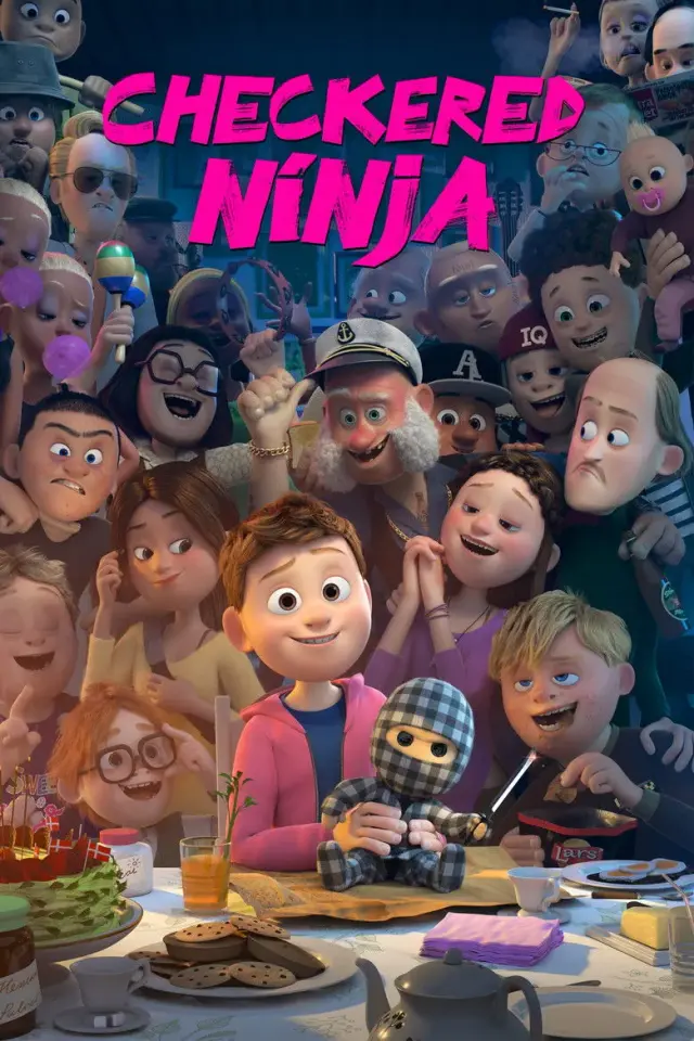 انیمیشن نینجای شطرنجی (Checkered Ninja) پوستر