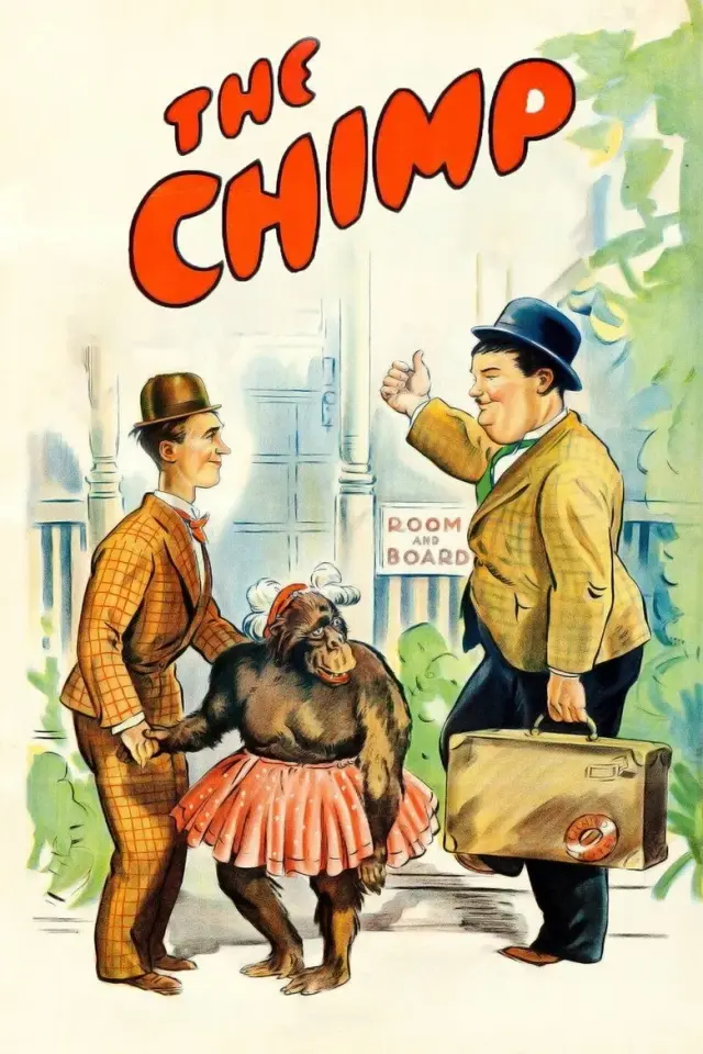 فیلم لورل و هاردی: شامپانزه (The Chimp) پوستر