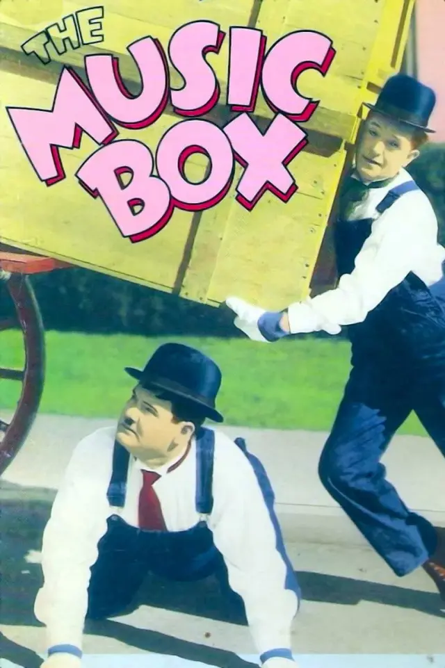 فیلم لورل و هاردی: جعبه موسیقی (The Music Box) پوستر