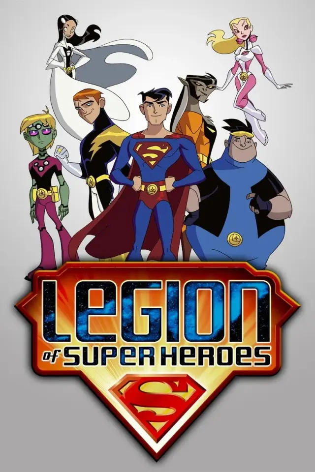 انیمیشن گروه ابرقهرمانان 2006 (Legion of Super Heroes) پوستر
