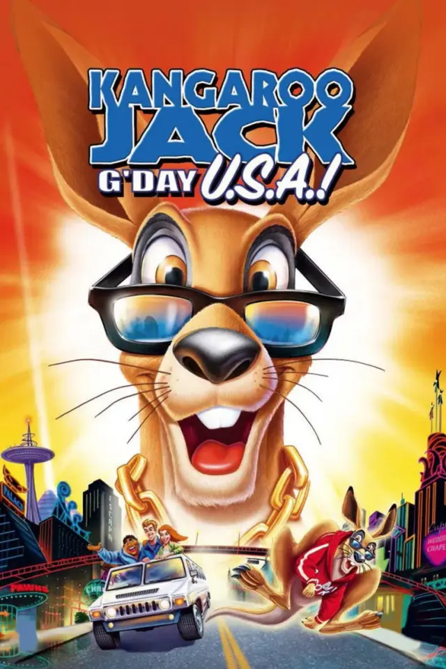 انیمیشن جک کانگورو (Kangaroo Jack: G'Day U.S.A.!) پوستر