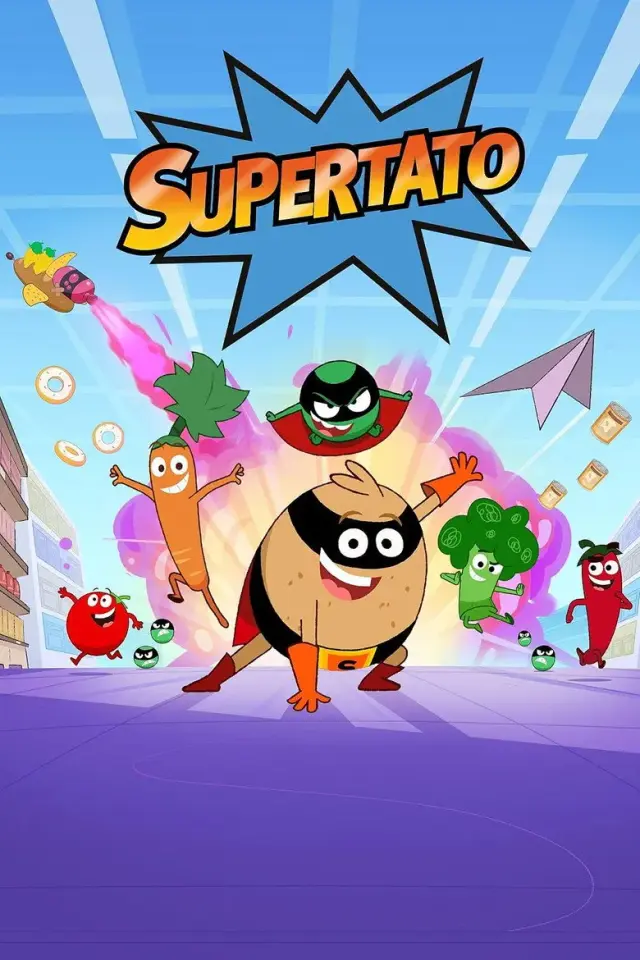 انیمیشن سیب‌ زمینی ابرقهرمان (Supertato) پوستر