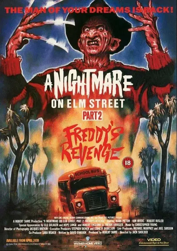 فیلم کابوس در خیابان الم 2: انتقام فردی (A Nightmare on Elm Street Part 2: Freddy's Revenge) پوستر