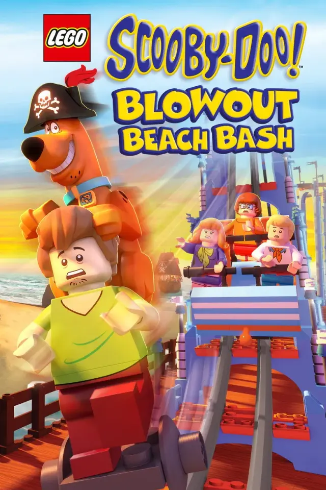انیمیشن لگو اسکوبی دو: انفجار ساحل دریا (Lego Scooby-Doo! Blowout Beach Bash) پوستر