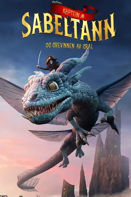 انیمیشن کاپیتان دندون خنجری و بانوی کبیر (Captain Sabertooth and the Countess of Grel) پوستر