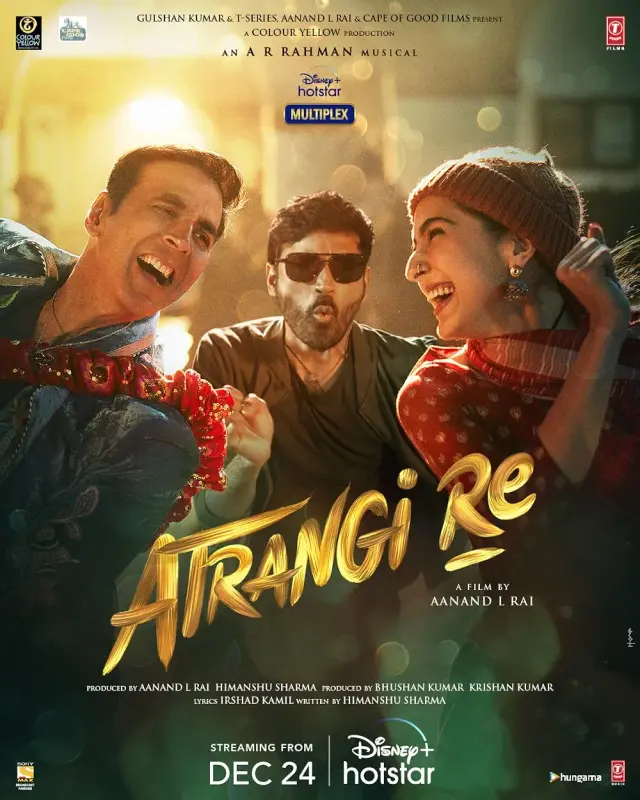 فیلم عجیب غریب 2021 (Atrangi Re) پوستر