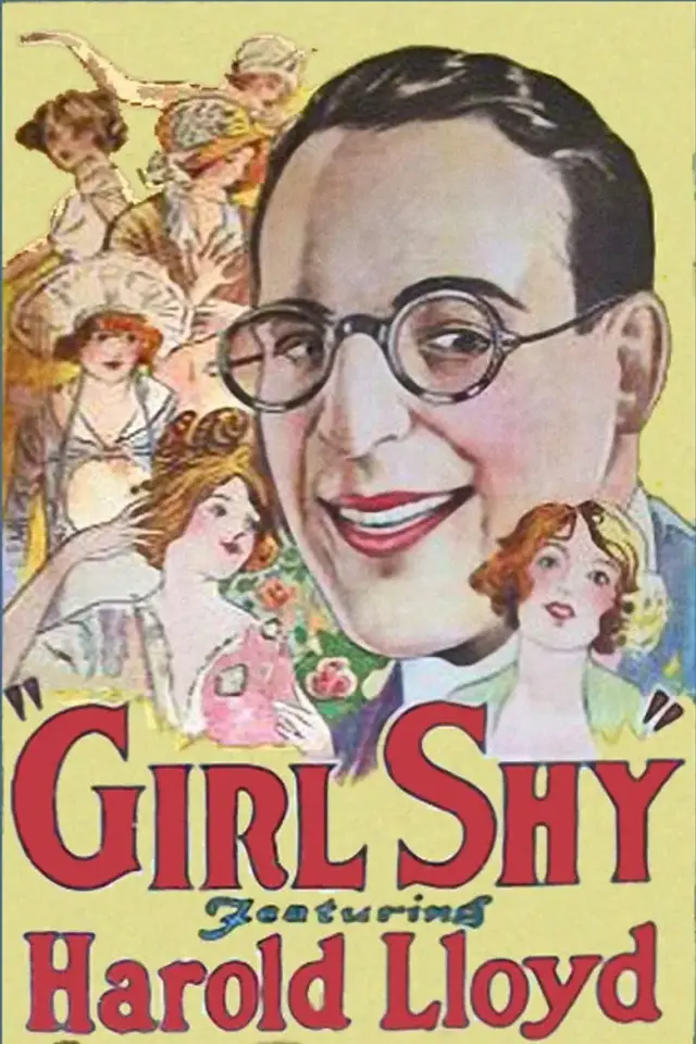 فیلم دختر خجالتی 1924 (Girl Shy) پوستر