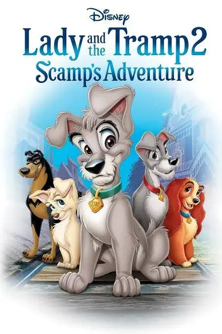 انیمیشن بانو و ولگرد ۲: ماجراجویی اسکمپ (Lady and the Tramp II: Scamp's Adventure) پوستر