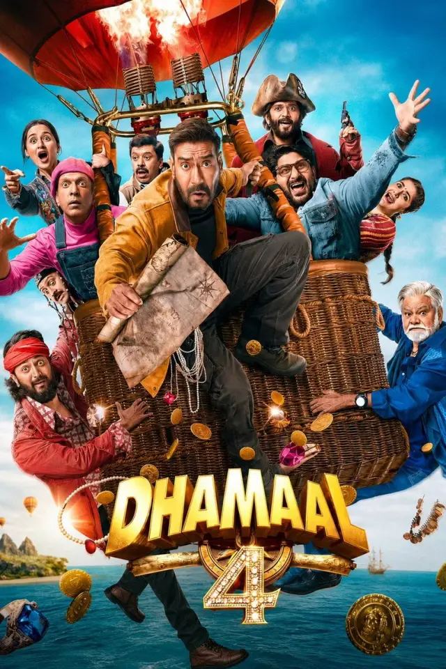 فیلم شادکامی 4 (Dhamaal 4) پوستر