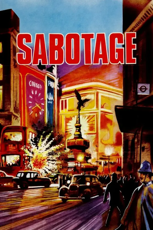 فیلم خرابکاری 1936 (Sabotage) پوستر