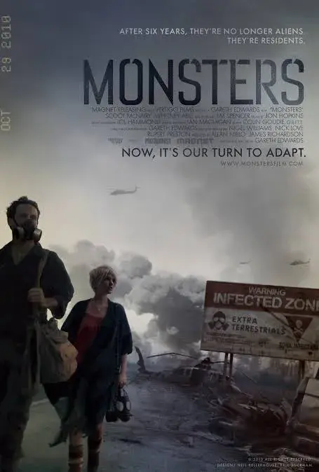 فیلم هیولاها: قاره تاریک (Monsters: Dark Continent) پوستر
