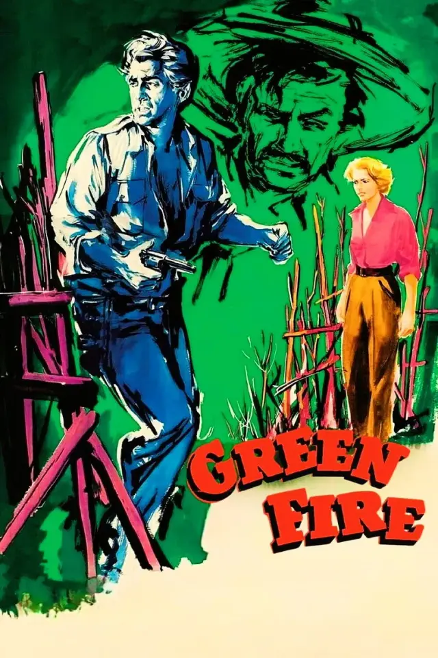 فیلم آتش سبز 1954 (Green Fire) پوستر