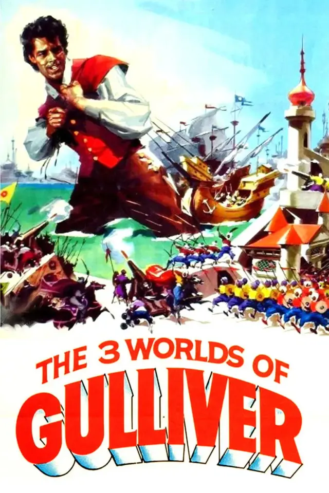 فیلم سه دنیای گالیور (The 3 Worlds of Gulliver) پوستر