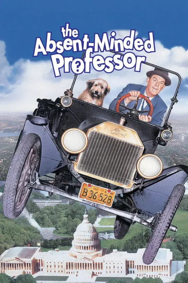 فیلم پروفسور کم حافظه (The Absent-Minded Professor) پوستر
