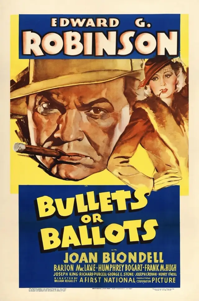 فیلم گلوله‌ ها یا قرعه‌ ها (Bullets or Ballots) پوستر