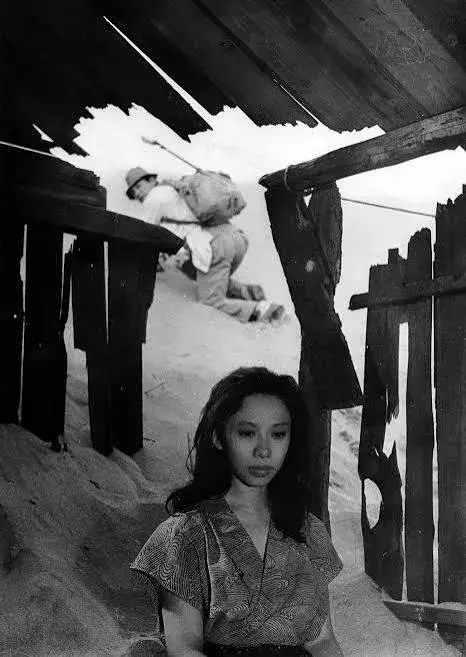 فیلم زن در ریگ روان (Woman in the Dunes) پوستر